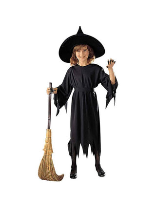 Child Black Witch Costume-COSTUMEISH