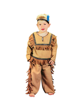 Toddler Native Indian Boy Costume-COSTUMEISH