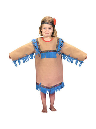 Toddler Native Indian Girl Costume-COSTUMEISH