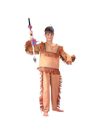 Child Native Indian Boy Costume-COSTUMEISH