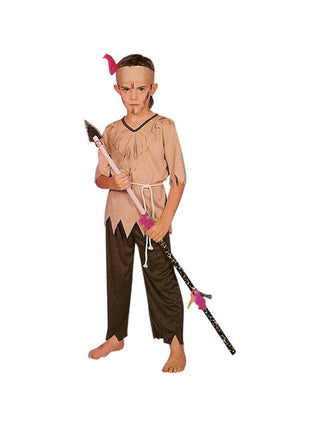 Child Indian Native Boy Costume-COSTUMEISH