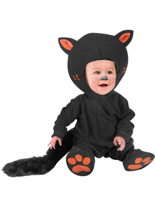 Infant Baby Black Cat Costume-COSTUMEISH