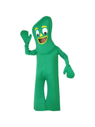 Child Green Clay Man Costume-COSTUMEISH