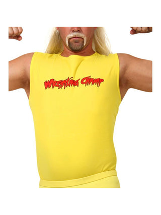 Adult Wrestling Champ Hulk Style Shirt-COSTUMEISH
