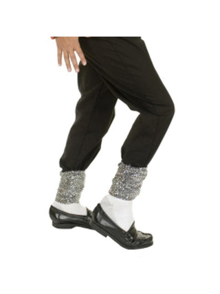 Adult Glitter Michael Jackson Legging Socks-COSTUMEISH