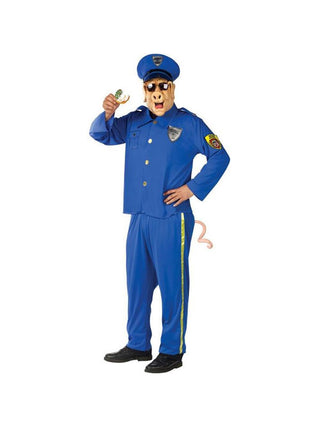 Adult Officer McBacon Funny Police Costume-COSTUMEISH