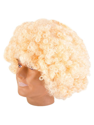 Giant Blonde Afro Wig-COSTUMEISH