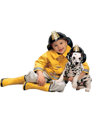 Child Fireman Costume Set-COSTUMEISH