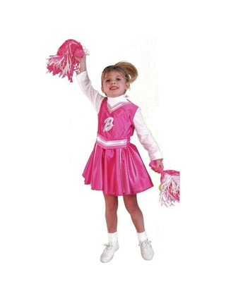 Toddler Barbie Cheerleader Costume-COSTUMEISH