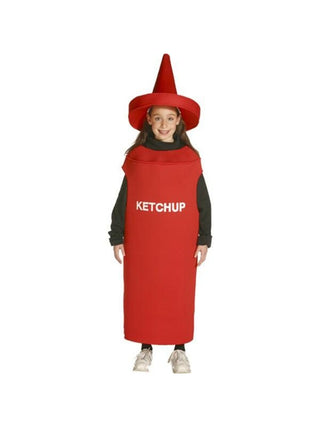 Child Ketchup Costume-COSTUMEISH