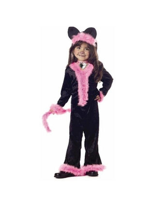 Toddler Pretty Pink Kitty Cat Costume-COSTUMEISH