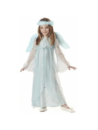 Child's Blue Harmony Angel Costume-COSTUMEISH