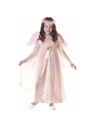Child's Pink Harmony Angel Costume-COSTUMEISH