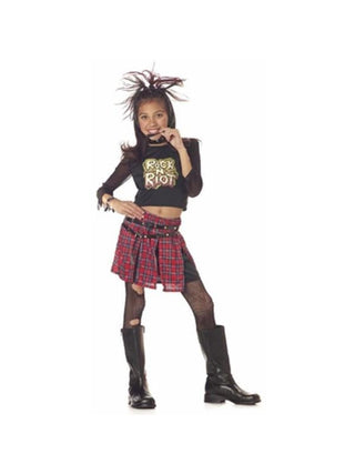 Child's Rock and Roll Riot Girl Costume-COSTUMEISH