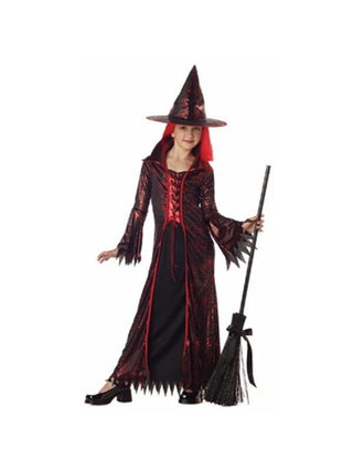 Child's Devil Witch Costume-COSTUMEISH