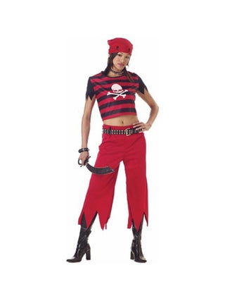 Teen Punk Pirate Costume-COSTUMEISH