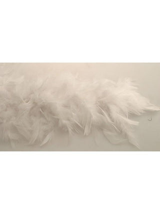 White Turkey Feather Boa-COSTUMEISH