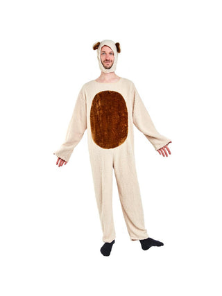 Adult Oatmeal Bear Costume Standard Size-COSTUMEISH