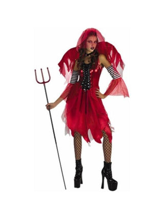 Adult Devil Fairy Costume-COSTUMEISH