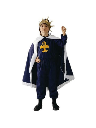 Child's Blue King Costume-COSTUMEISH
