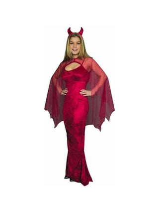 Adult Ladies Devil Costume-COSTUMEISH