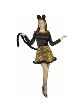 Adult Leopard Cat Dress Costume-COSTUMEISH