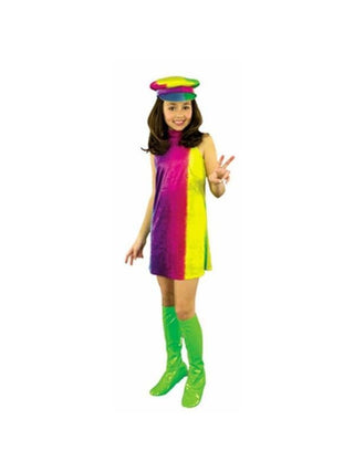 Child's 60's Go Go Girl Costume-COSTUMEISH