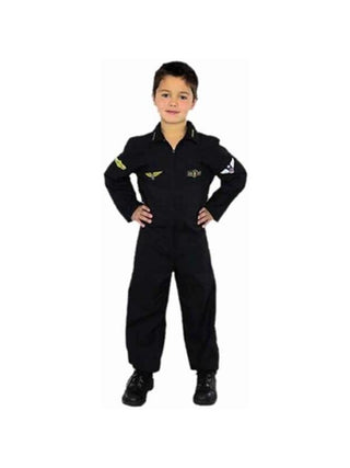 Child's Air Force Stealth Pilot Costume-COSTUMEISH