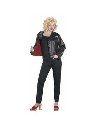 Adult Deluxe Sandy Grease Jacket Costume-COSTUMEISH