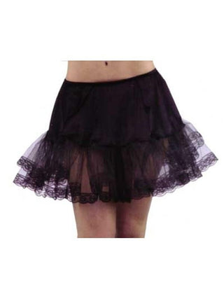 Adult Black Petticoat-COSTUMEISH