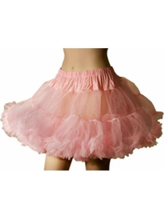 Adult Pink Soft Tulle Petticoat-COSTUMEISH