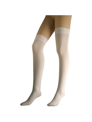 White Thigh High Stockings-COSTUMEISH