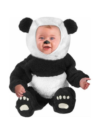 Baby Classic Panda Bear Costume-COSTUMEISH