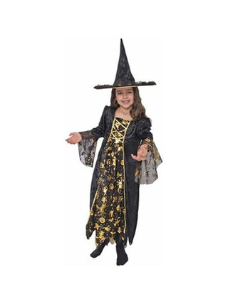 Childs Glamour Witch Costume-COSTUMEISH