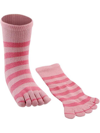 Two Tone Pink Toe Socks-COSTUMEISH