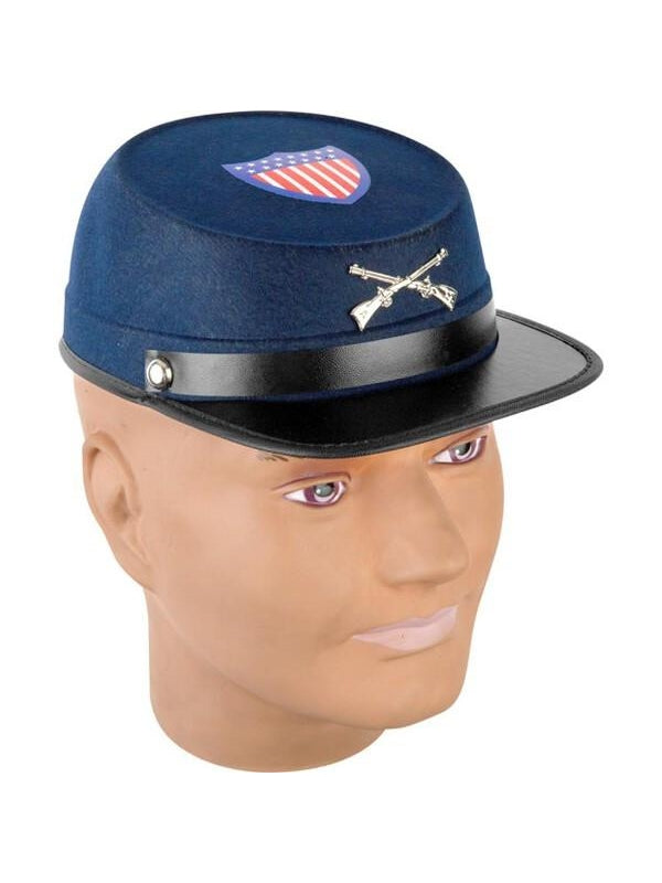Masquerade Cap Adult Union Soldier Cap — Civil War Infantry Hat – Masquerade