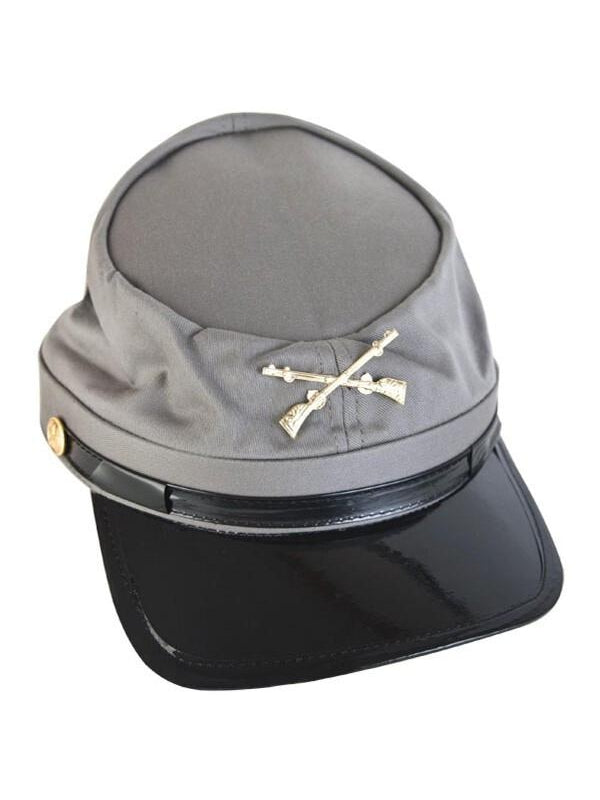 Masquerade Cap Cotton Confederate Civil War Cap — Adult Costume Hat – Masquerade