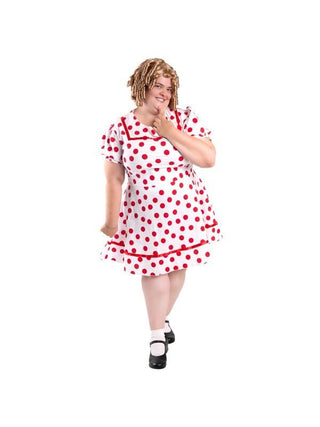 Adult Plus Size Shirley Temple Costume-COSTUMEISH