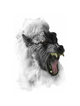 Scary Big Bad Wolf Howling Costume Mask-COSTUMEISH