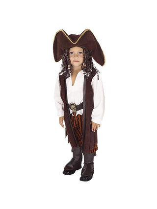 Toddler Yarn Pirate Costume-COSTUMEISH