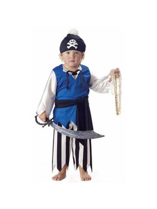 Toddler Peewee Pirate Costume-COSTUMEISH