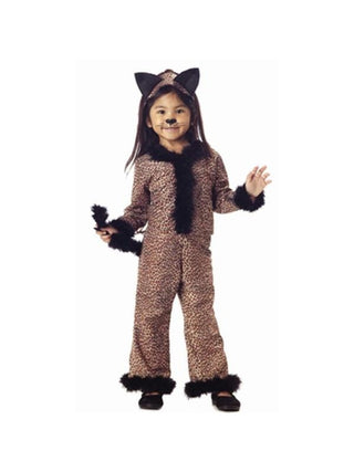 Toddler Leopard Girl Costume-COSTUMEISH