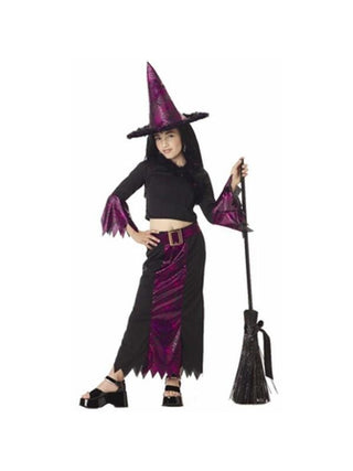 Child's Jazzy Witch Costume-COSTUMEISH