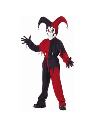 Child's Wicked Jester Costume-COSTUMEISH