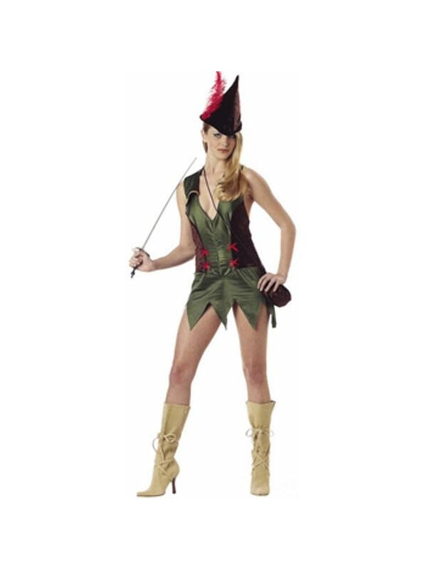 Adult Sexy Robin Hood Costume, Size: Medium, Green Adult Sexy Robin Hood Costume, Size: Medium, Green