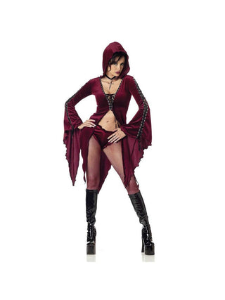 Adult Sexy Maiden Of Darkness Costume-COSTUMEISH