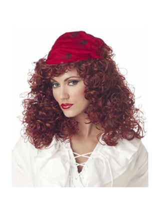 Women's Auburn Pirate Wig-COSTUMEISH