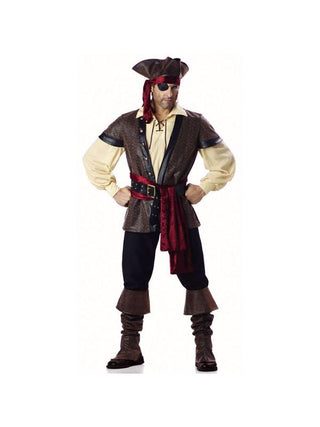 Adult Rustic Pirate Costume-COSTUMEISH