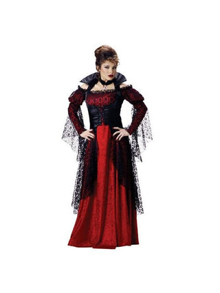 Adult Premier Vampiress Costume-COSTUMEISH