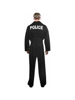 Adult Police Uniform Jumpsuit Costume-COSTUMEISH